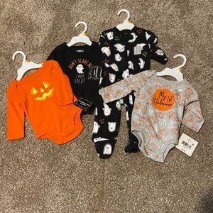 Lot of 3-6 month Halloween clothing. All brand new with tags.